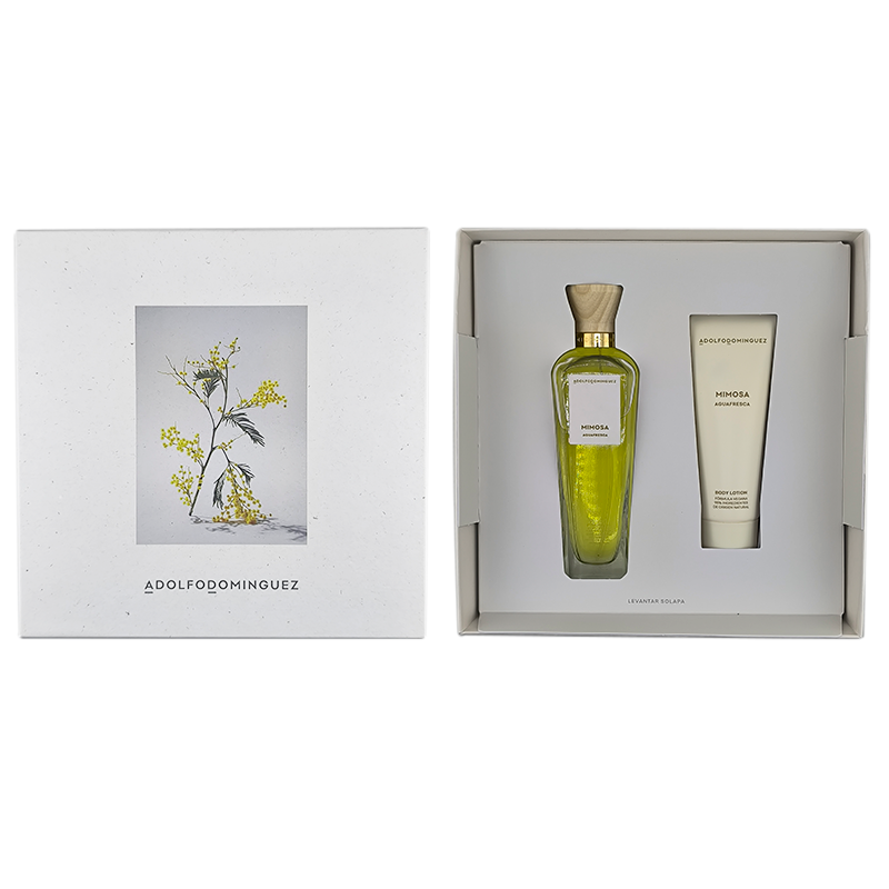 Adolfo Domínguez Agua Fresca Mimosa Mujer Estuche EDT 120 ml + Locion 75 ml (Anual Latam)