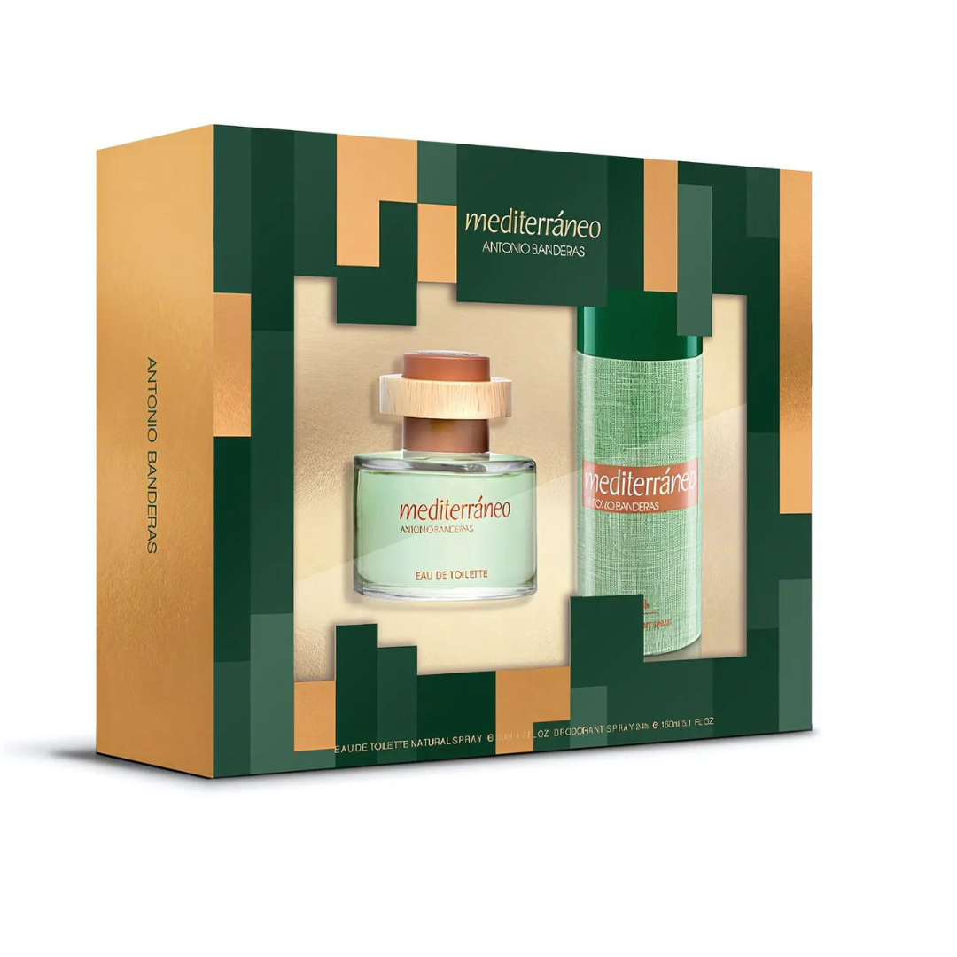 Antonio Banderas Mediterráneo Estuche EDT 50 ml + Desodorante 150 ml