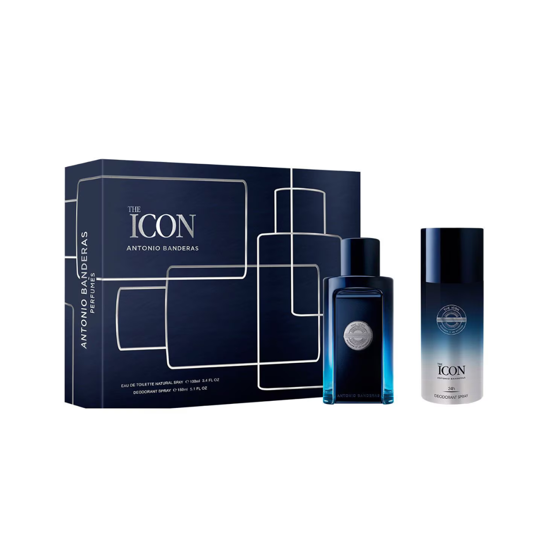 Antonio Banderas The Icon Estuche EDT 100 ml + desodorante 150 ml