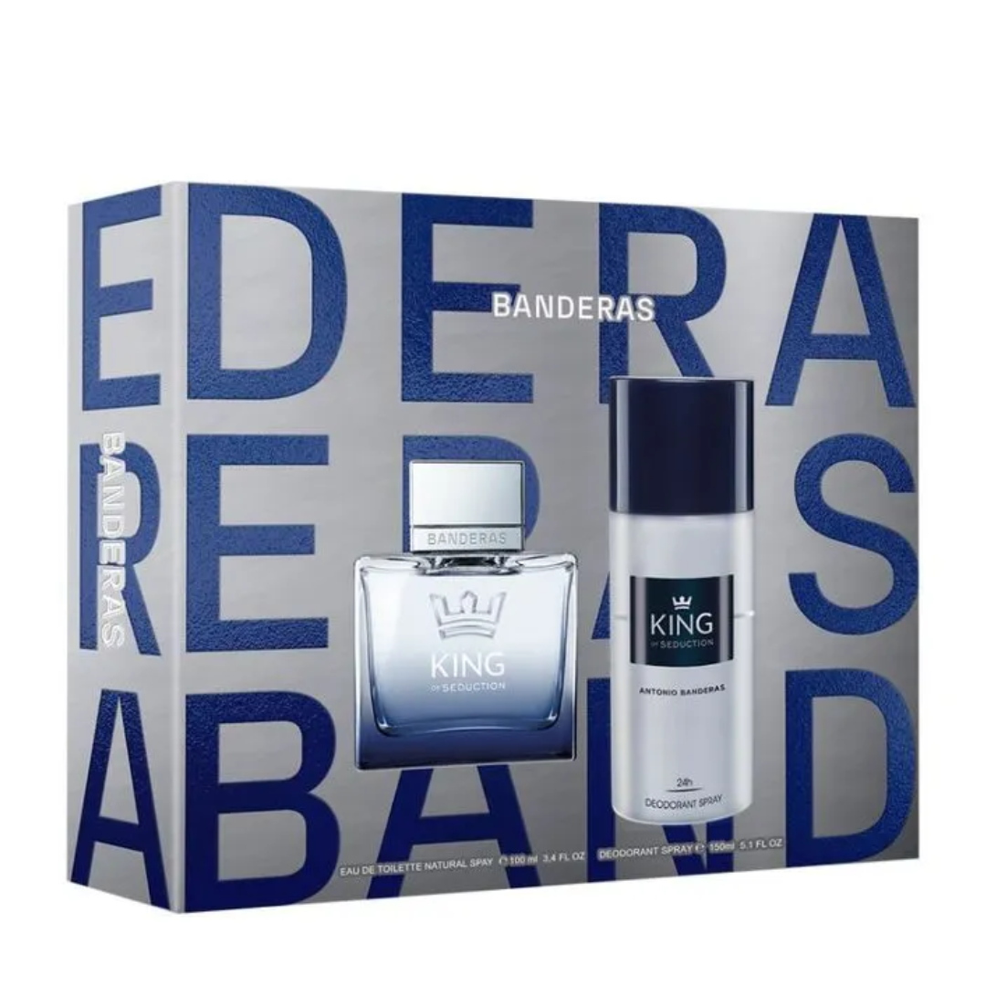 Antonio Banderas King Of Seduction Estuche Edt 100ml+Desodorante 150ml