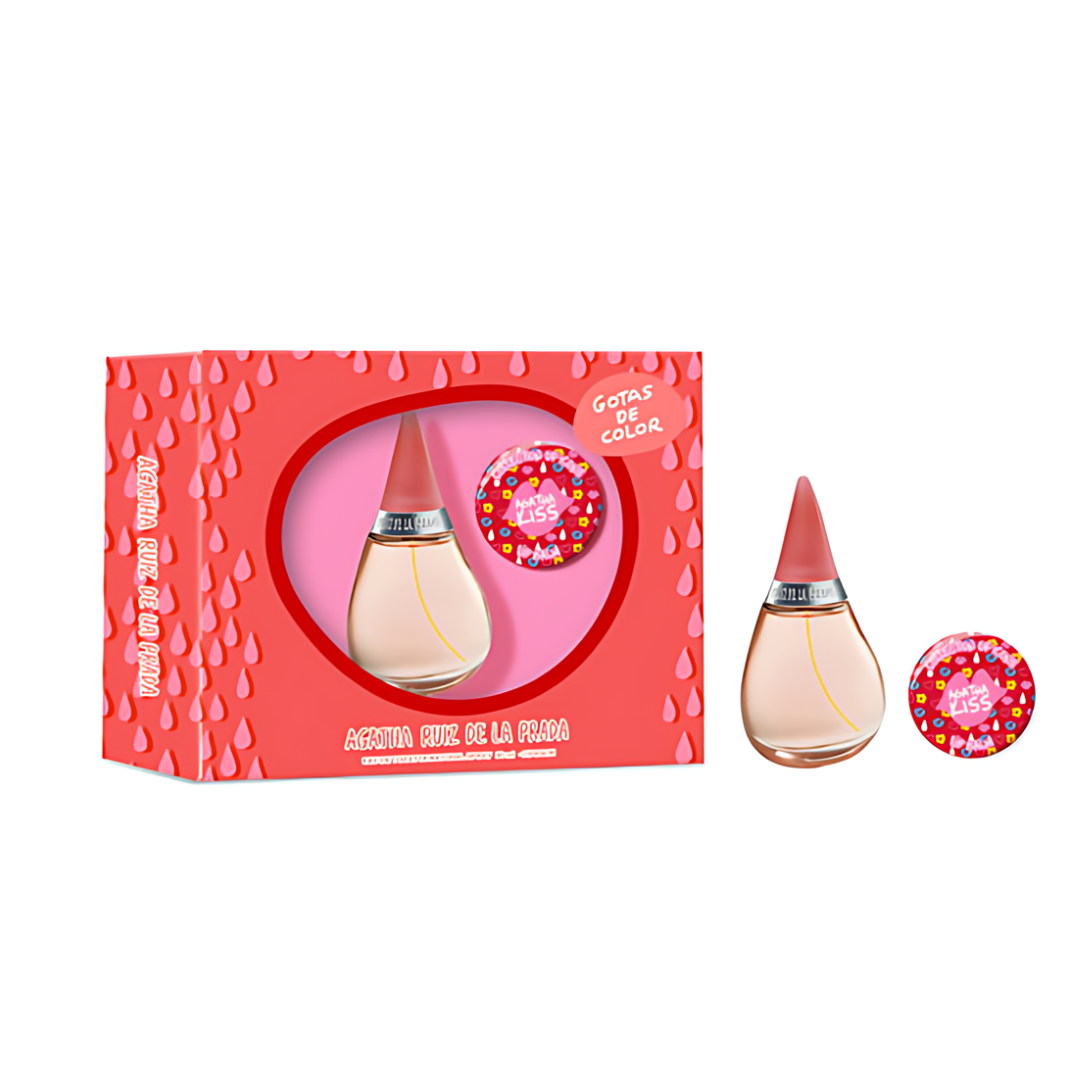 Agatha Ruiz De La Prada Gotas De Color Estuche EDT 50 ml + lip balm 15g