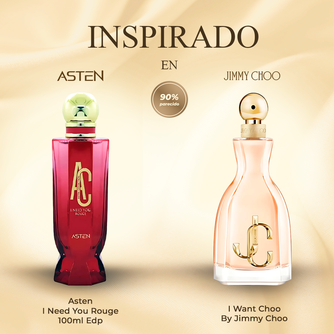 Asten I Need You Rouge EDP 100 ml