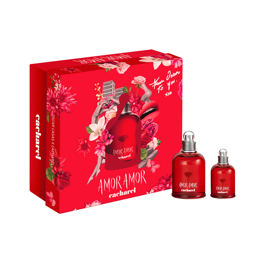 Cacharel Amor Amor Estuche EDT 100ml + Mini EDT 30ml