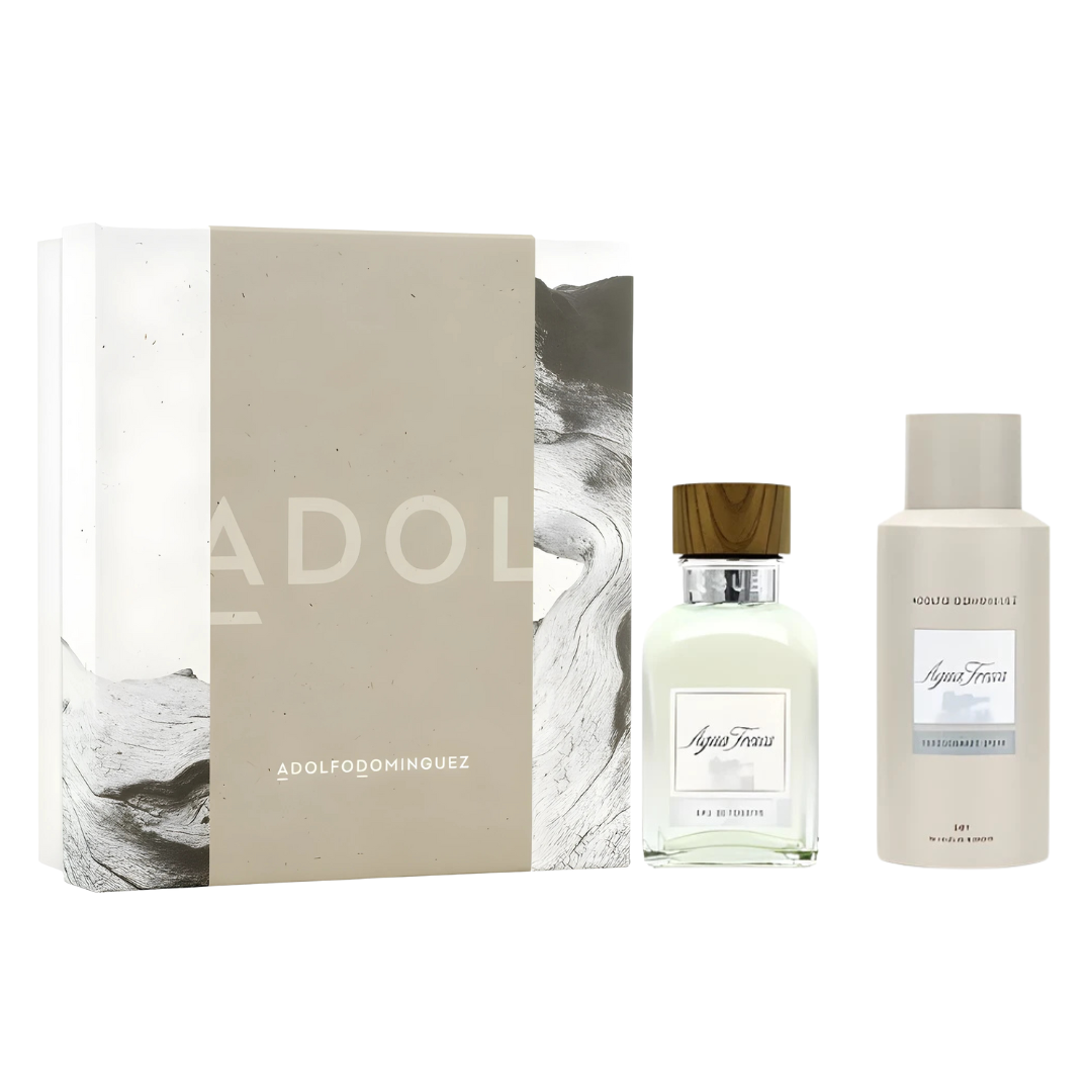 Adolfo Dominguez Agua Fresca Hombre Estuche EDT 120 ml + desodorante 150 ml Adolfo Dominguez