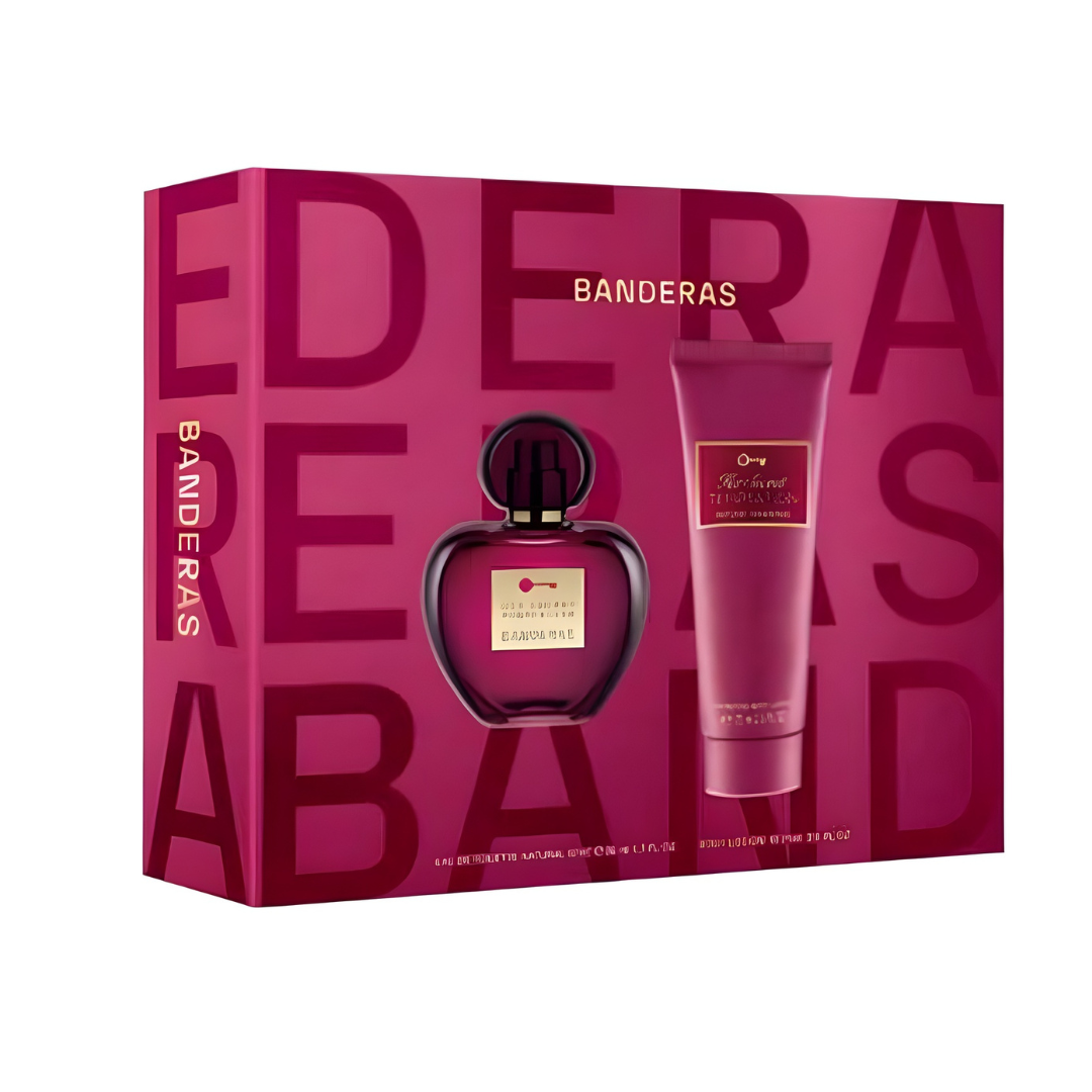 Antonio Banderas Her Secret Temptation Estuche EDT 50 ml + Loción 75 ml