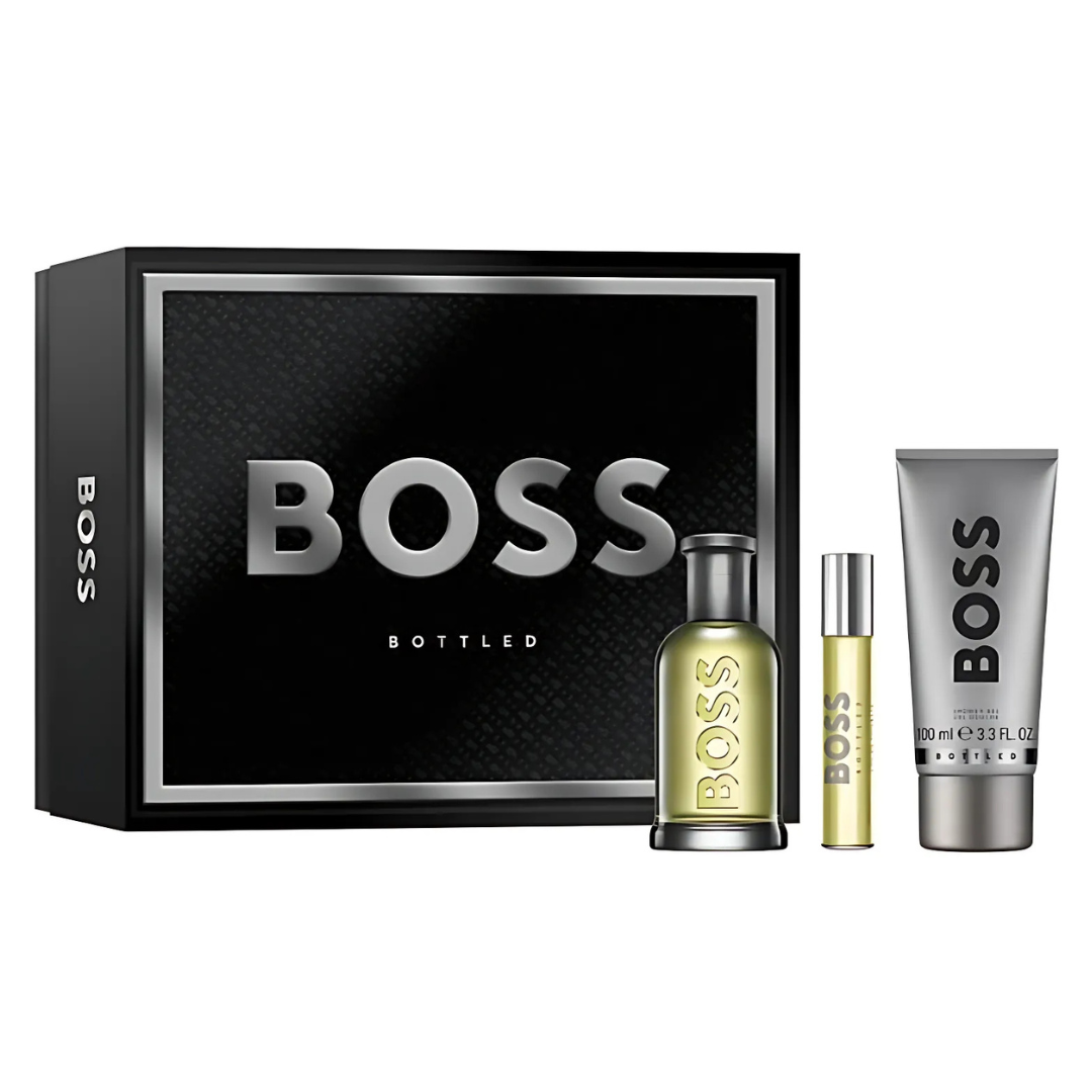 Hugo Boss Bottled Estuche EDT 100 ml + 10 ml + gel 100 ml