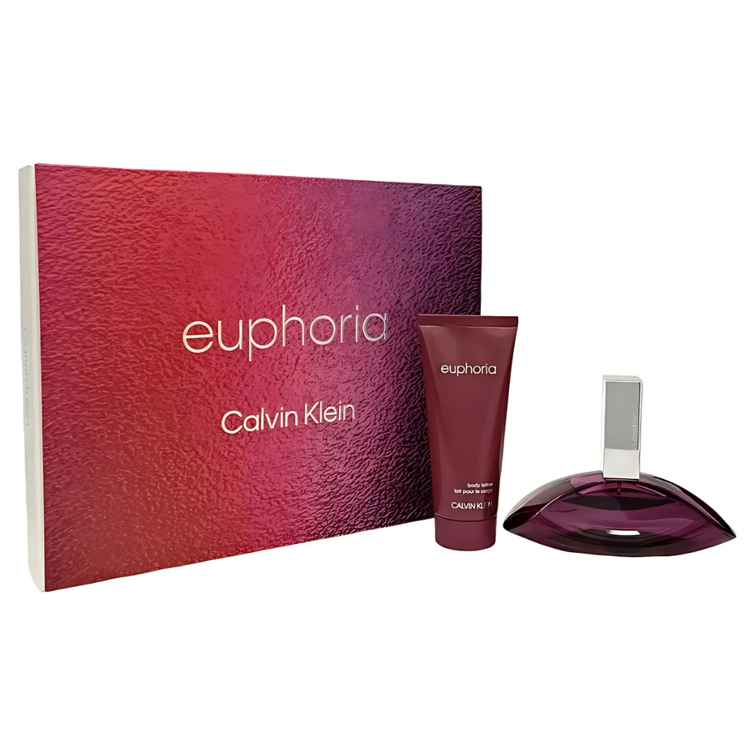 Calvin Klein Euphoria Estuche  EDP 100 ml + loción 100 ml