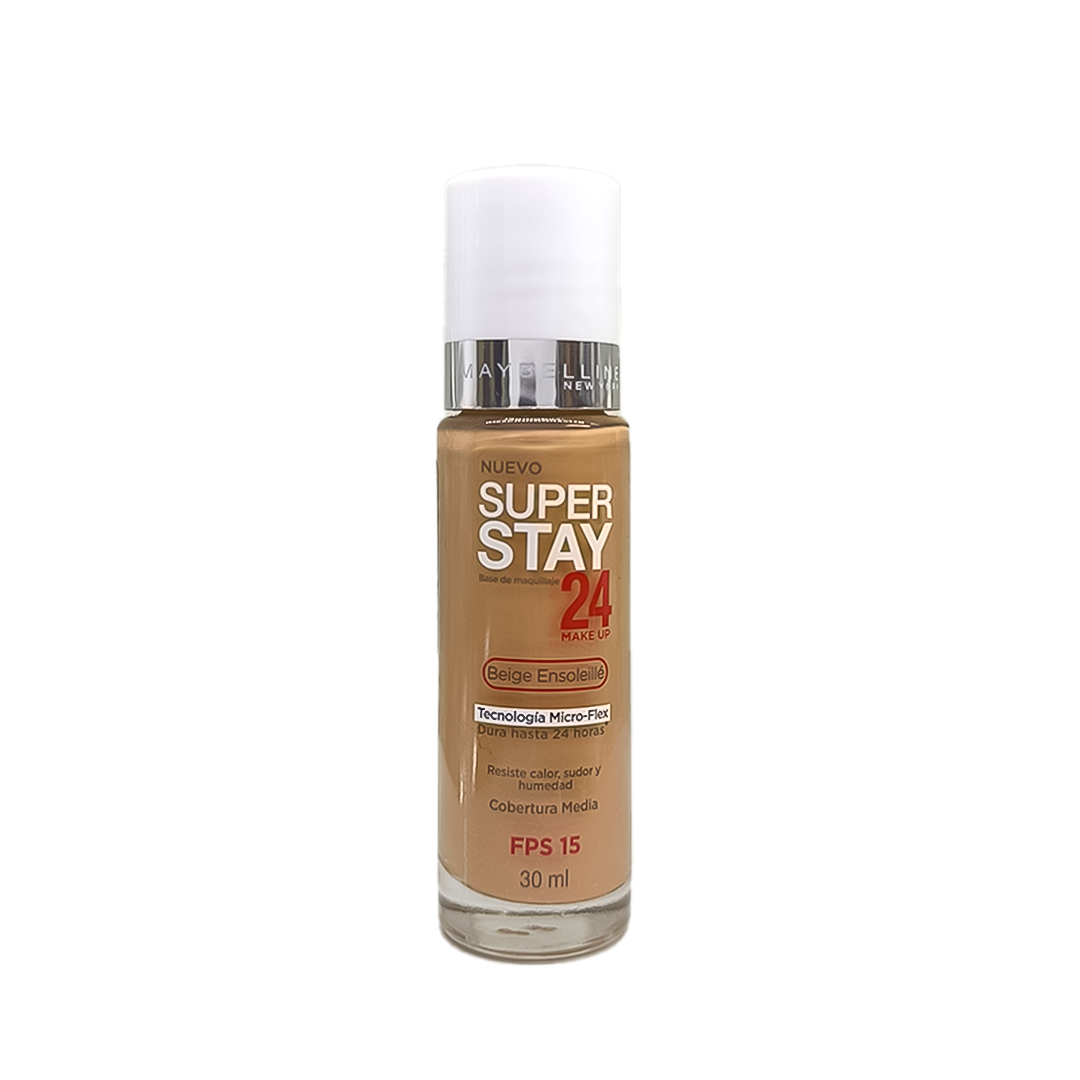 Maybelline Super Stay Fundación Beige Ensoleillé 30ml