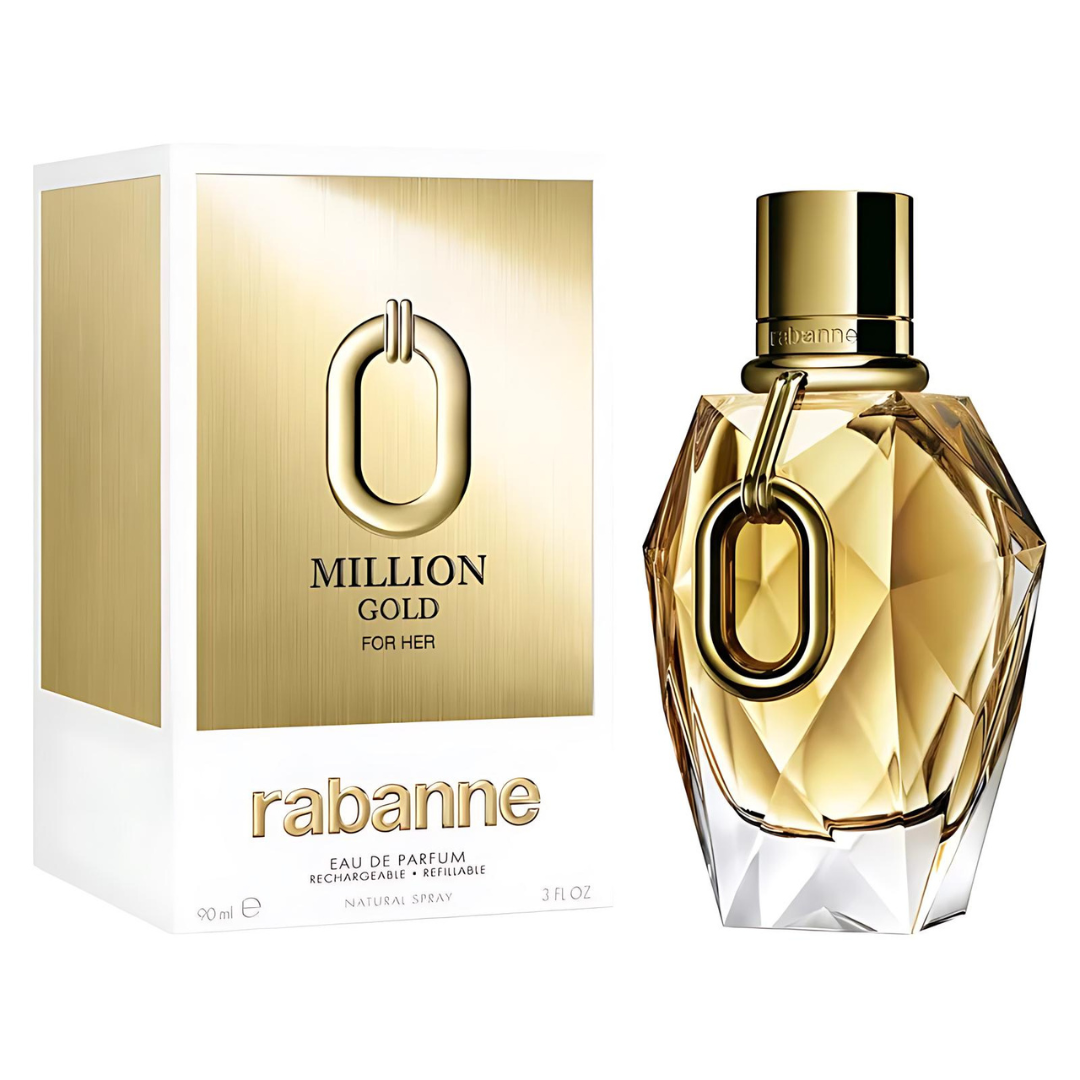 Paco Rabanne Million Gold For Her Edp 90ml Recargable