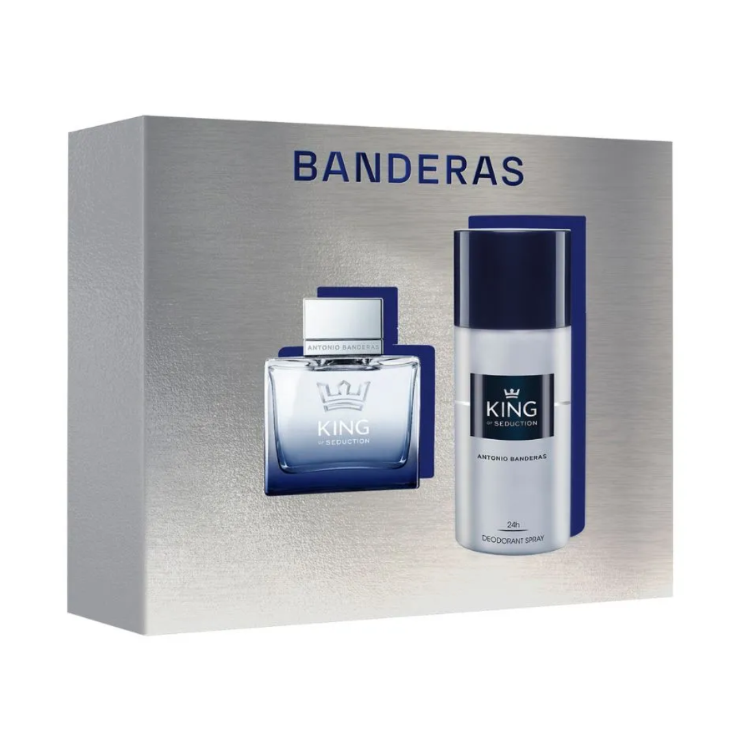 Antonio Banderas King Of Seduction Estuche Edt 100ml+Desodorante 150ml