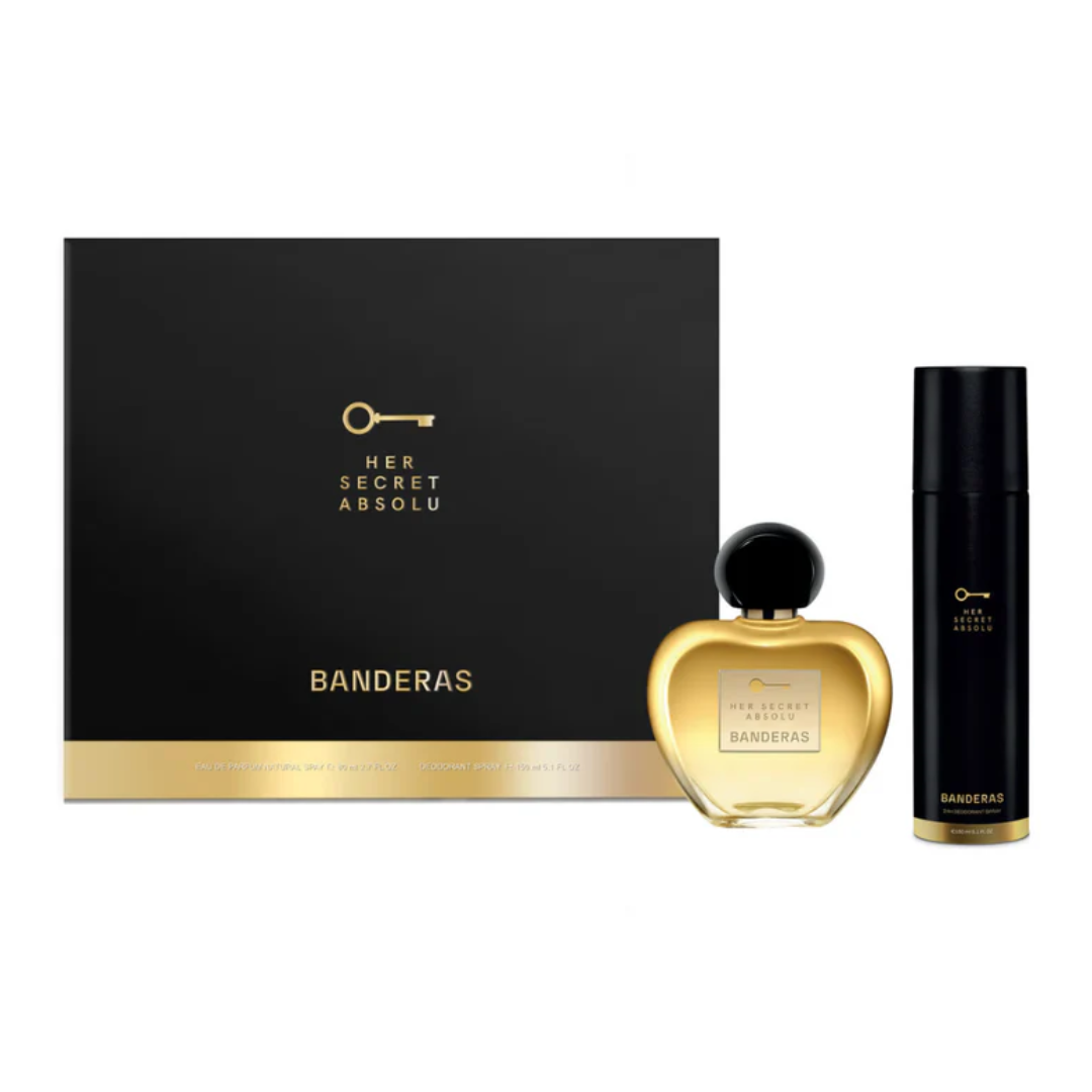 Antonio Banderas Her Secret Absolu Estuche EDP 80 ml + desodorante 150 ml
