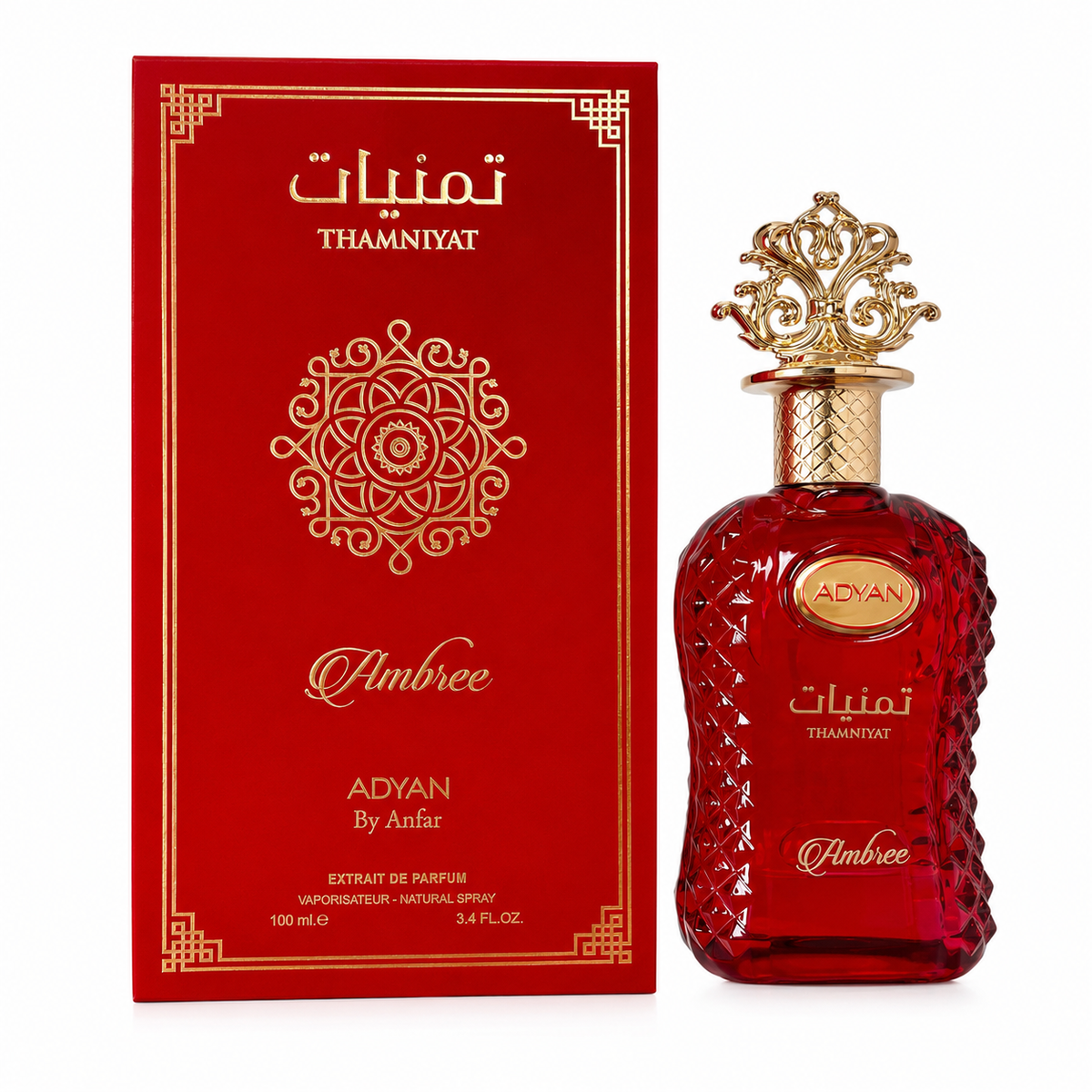 Adyan Thamniyat Ambree Extrait De Parfum 100 ml
