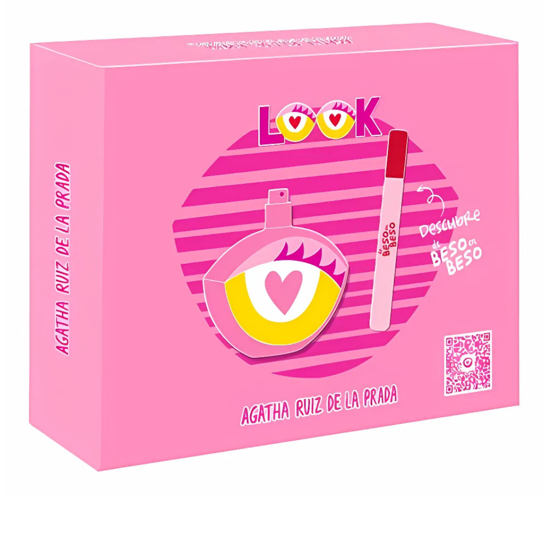 Agatha Ruiz De La Prada Look Estuche EDT 80 ml + De Beso En Beso 10 ml