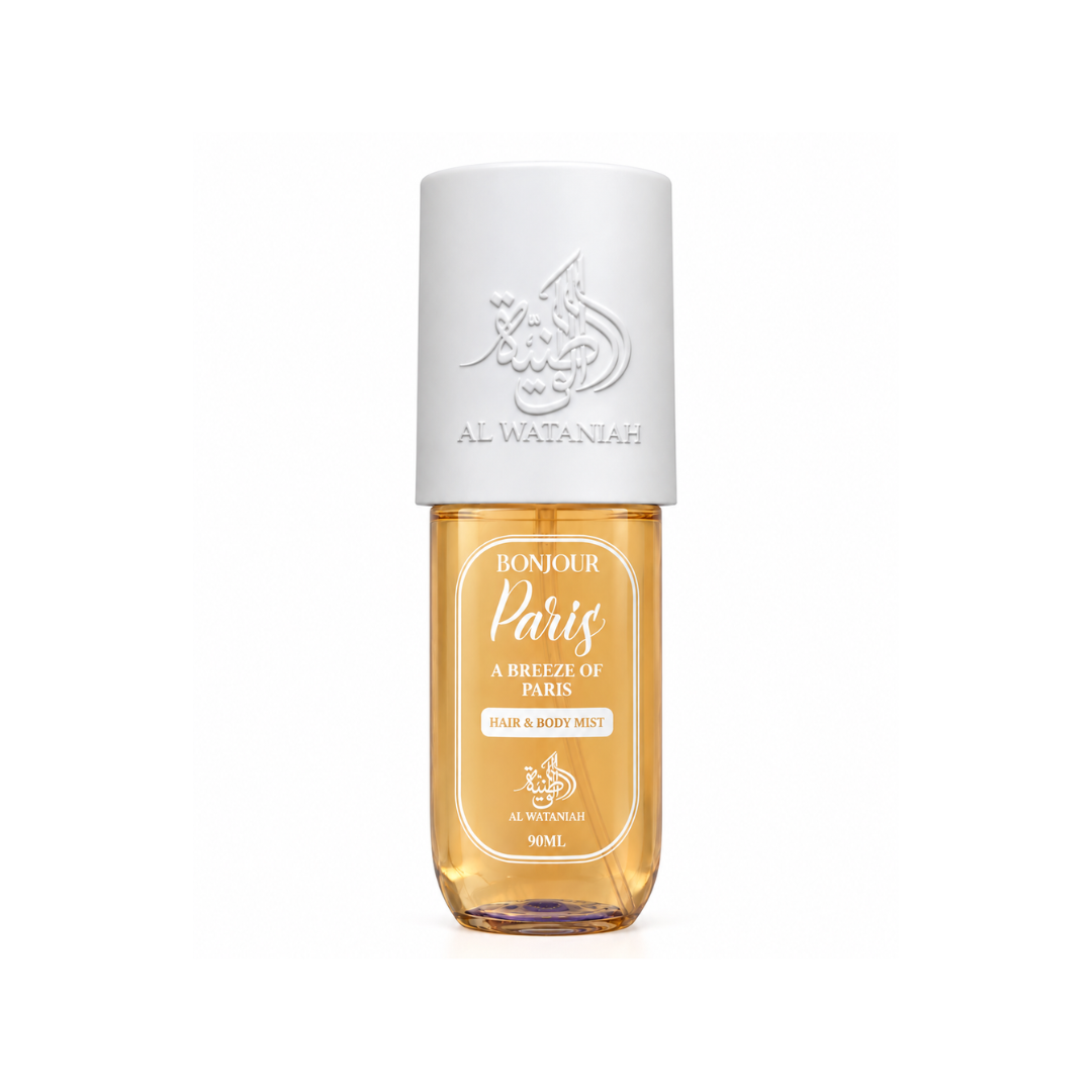 Al Wataniah Bonjour Paris Woman Body Mist 90 ml