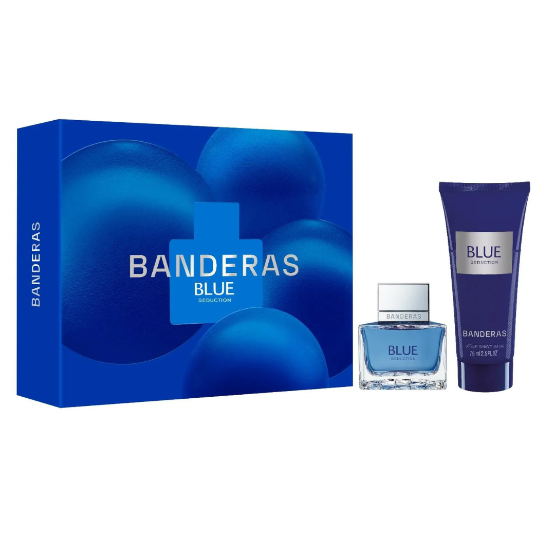 Antonio Banderas Blue Seduction Hombre Estuche EDT 50 ml + AF. Shave Balm 75 ml