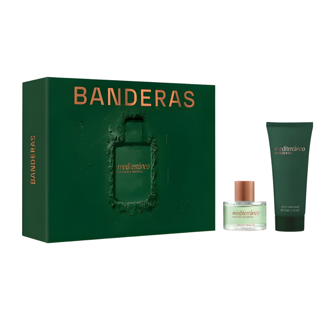 Antonio Banderas Mediterraneo Estuche EDT 50 ml + AF. Shave Balm 75 ml