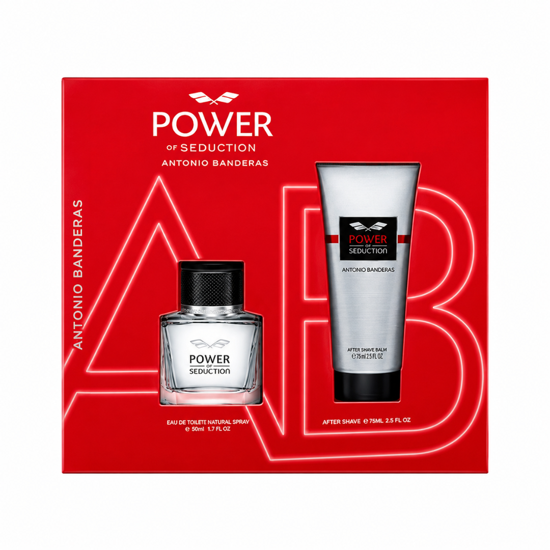 Antonio Banderas Power Of Seduction Estuche EDT 50 ml + Af.Shave Balm 75 ml