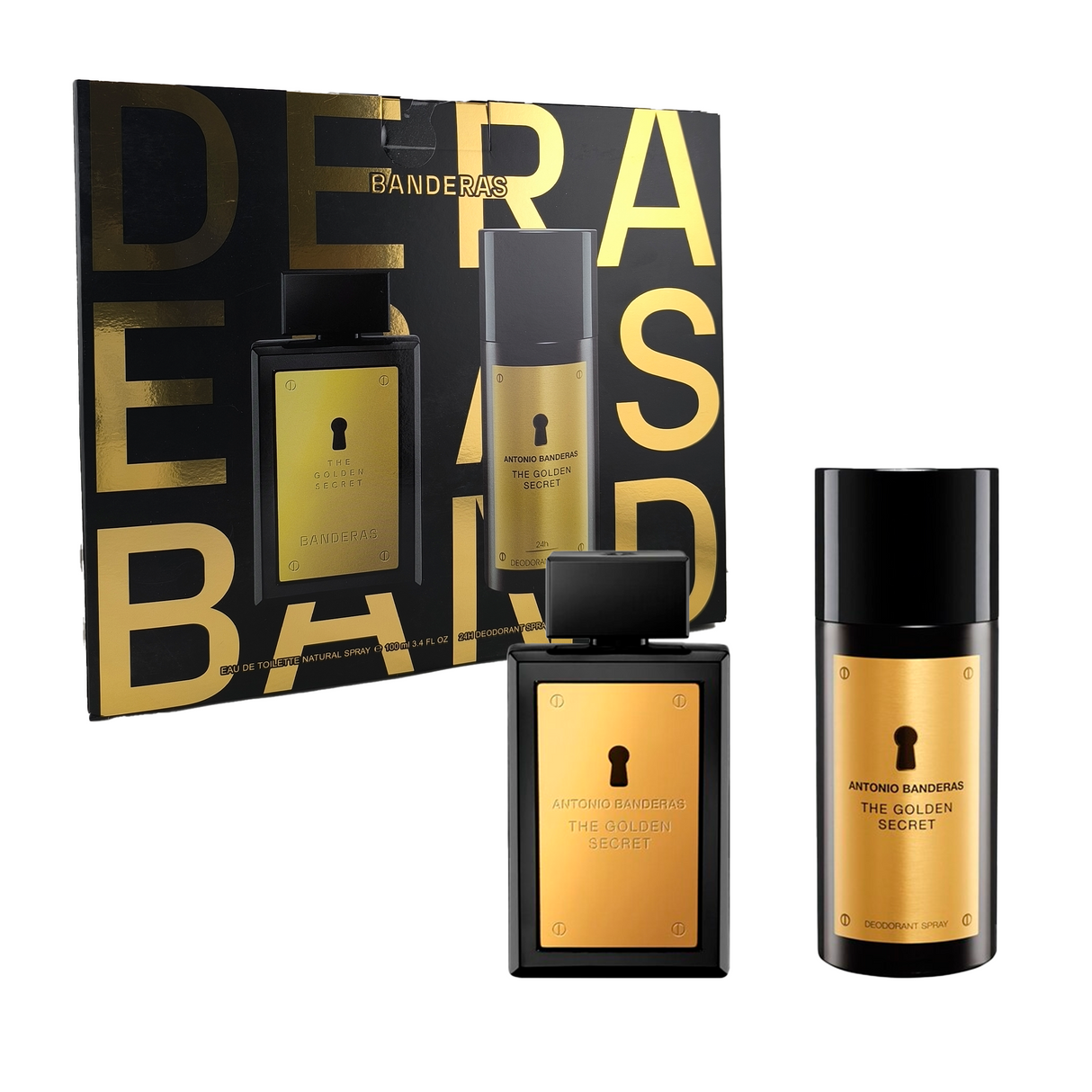 Antonio Banderas The Golden Secret Estuche Edt 100ml + Desodorante 150ml