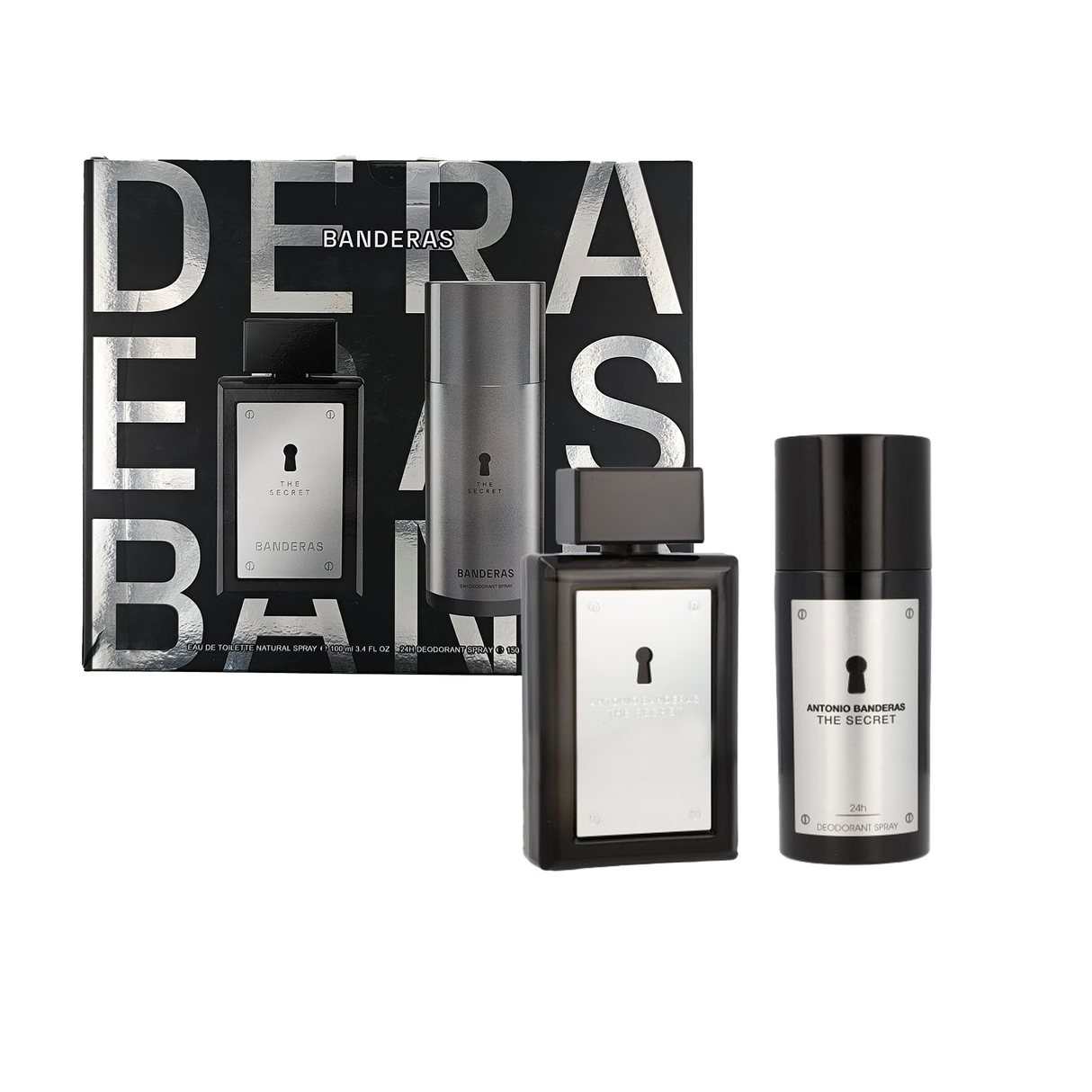 Antonio Banderas The Secret Estuche Edt 100ml + Desodorante 150ml