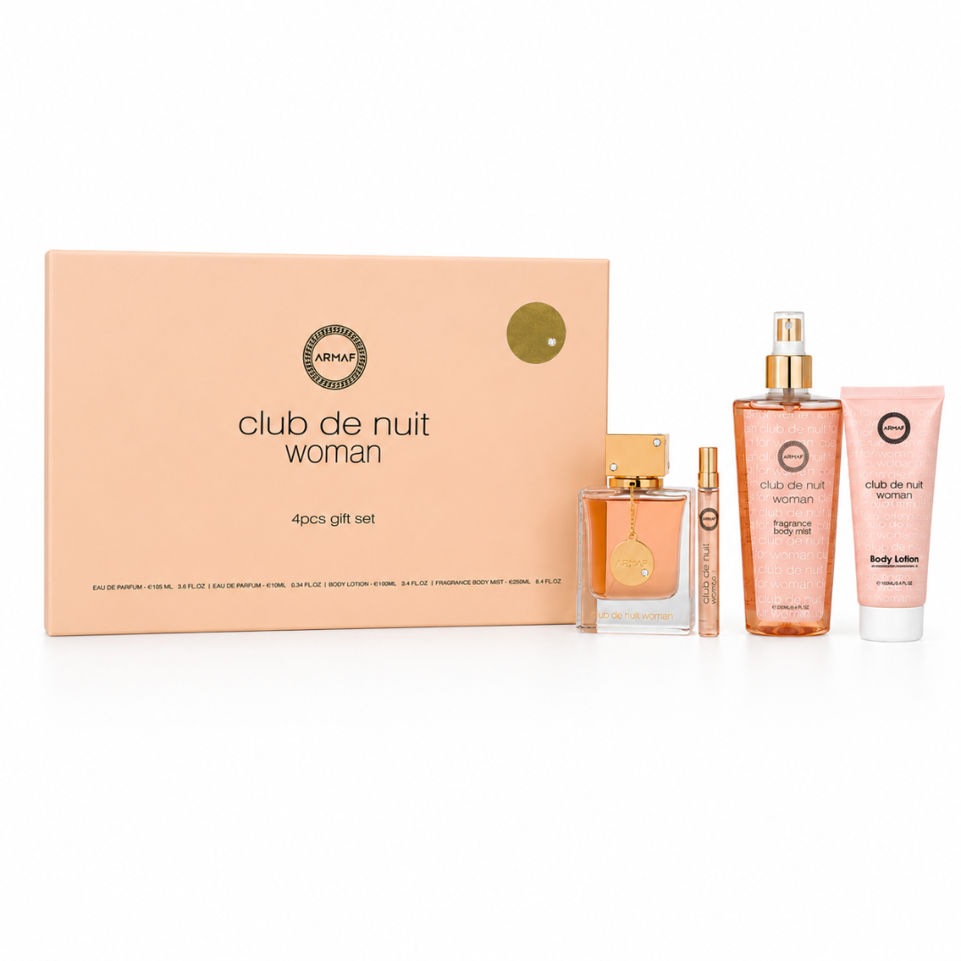 Armaf Club De Nuit Woman Estuche EDP 105 ml + EDP 10 ml + Loción 100 ml + Body Mist 250 ml