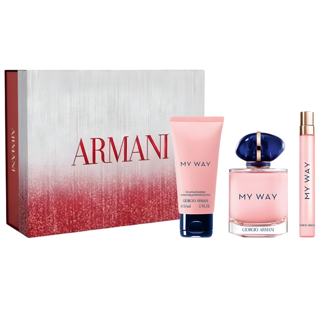 Armani My Way Estuche EDP 90 ml + Mini 10 ml + Loción 50 ml
