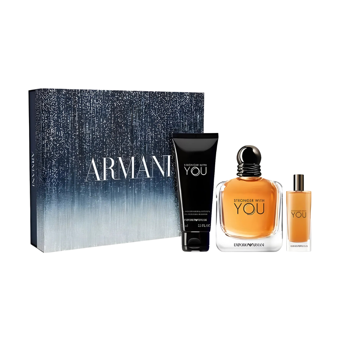 Armani Stronger With You Estuche EDT 100 ml 15 ml Gel 75 ml