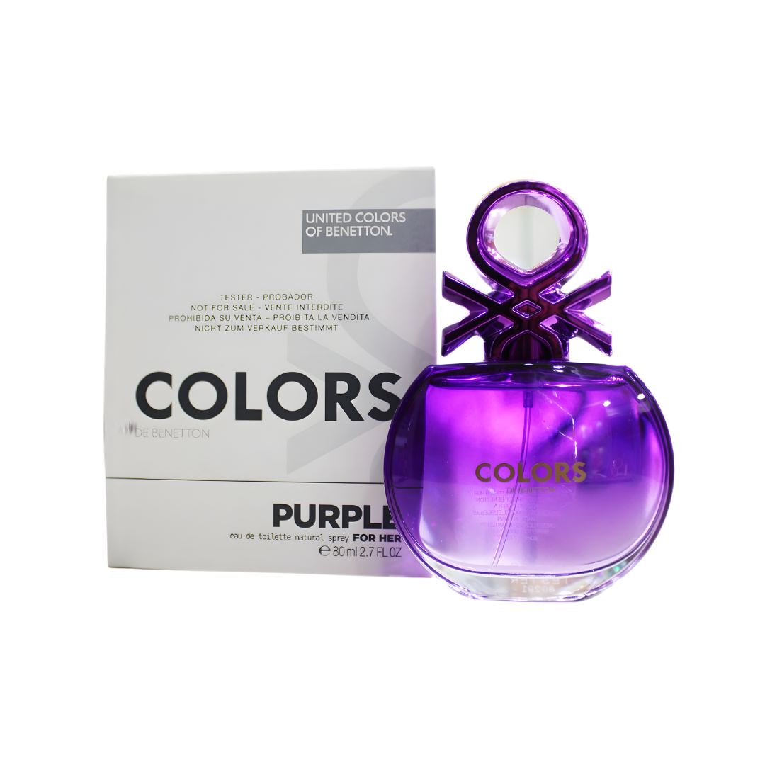 Benetton Colors Purple Tester EDT 80ml