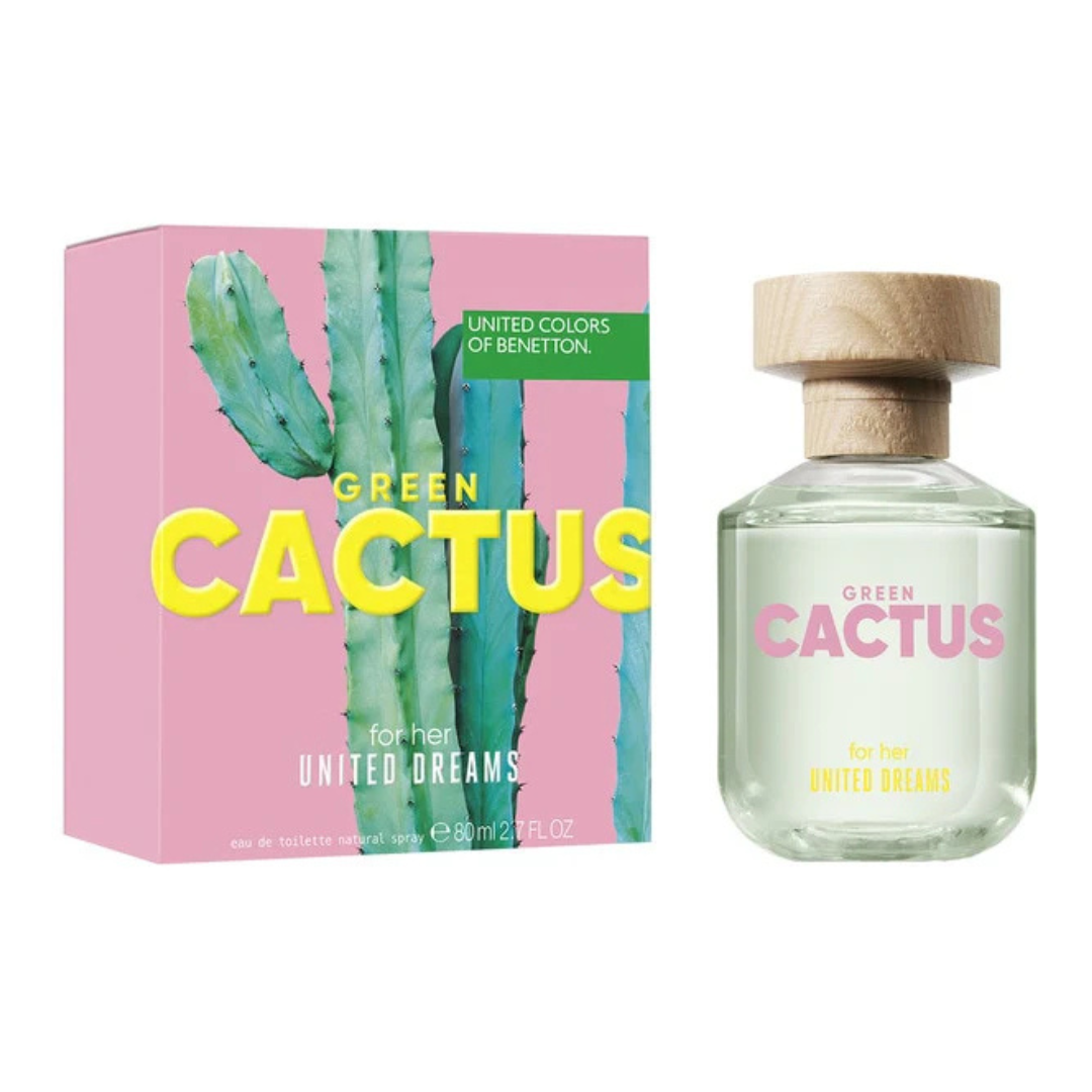 Benetton Green Cactus For Her EDT 80 ml
