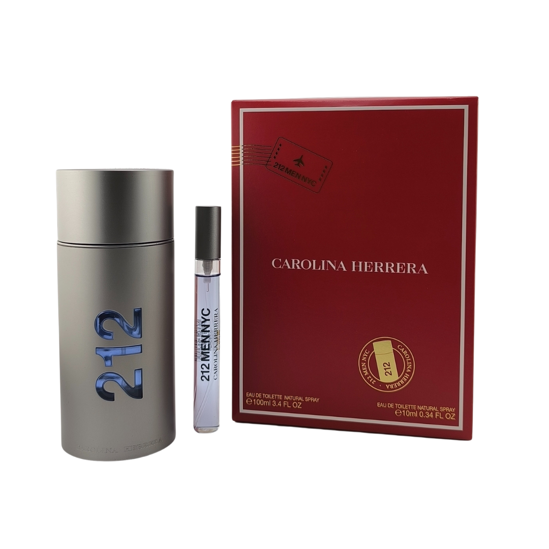 Carolina Herrera 212 Men Estuche EDT 100 ml + 10 ml