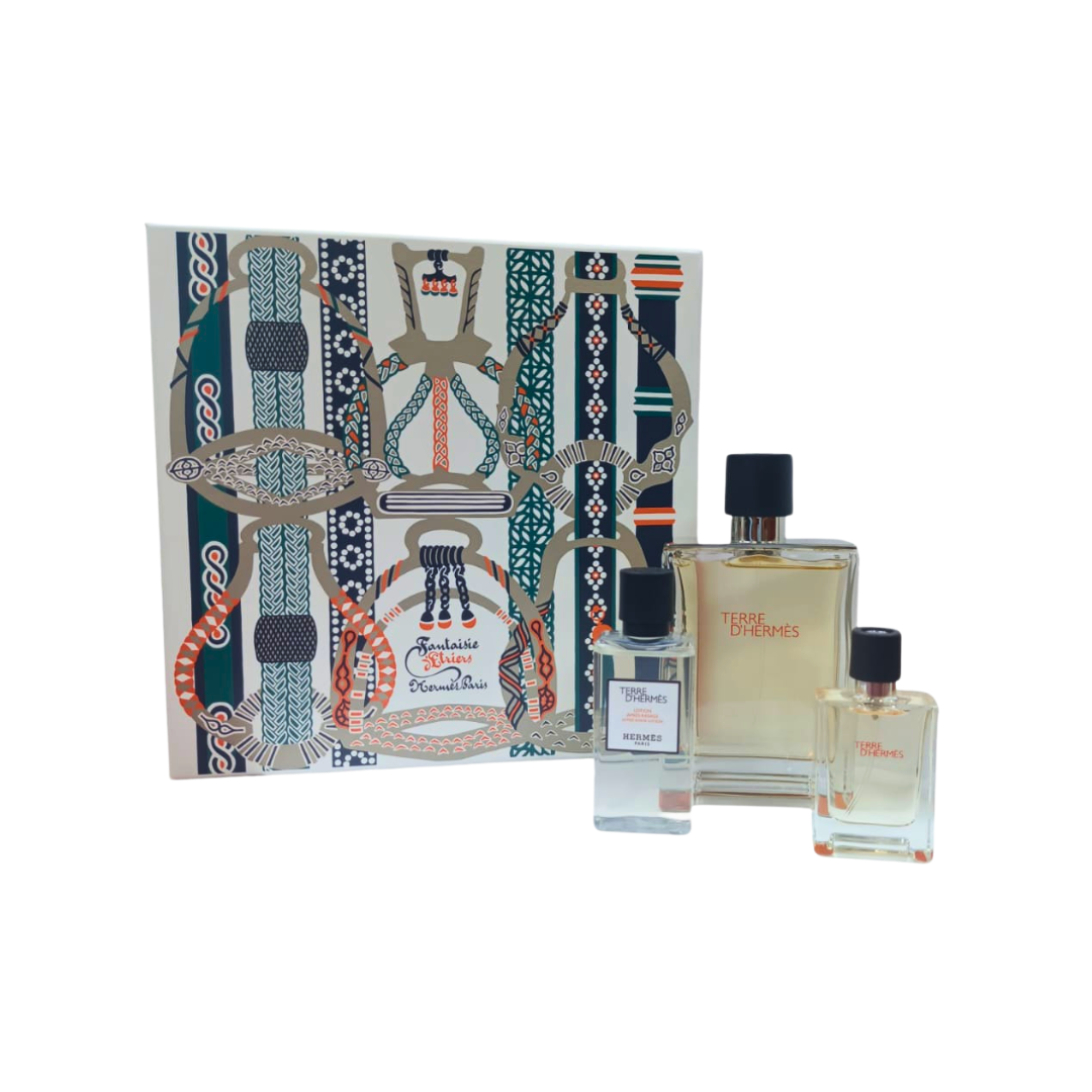 Terre d’Hermès Estuche EDT 100 ml + 12.5 ml + After Shave Loción 40 ml