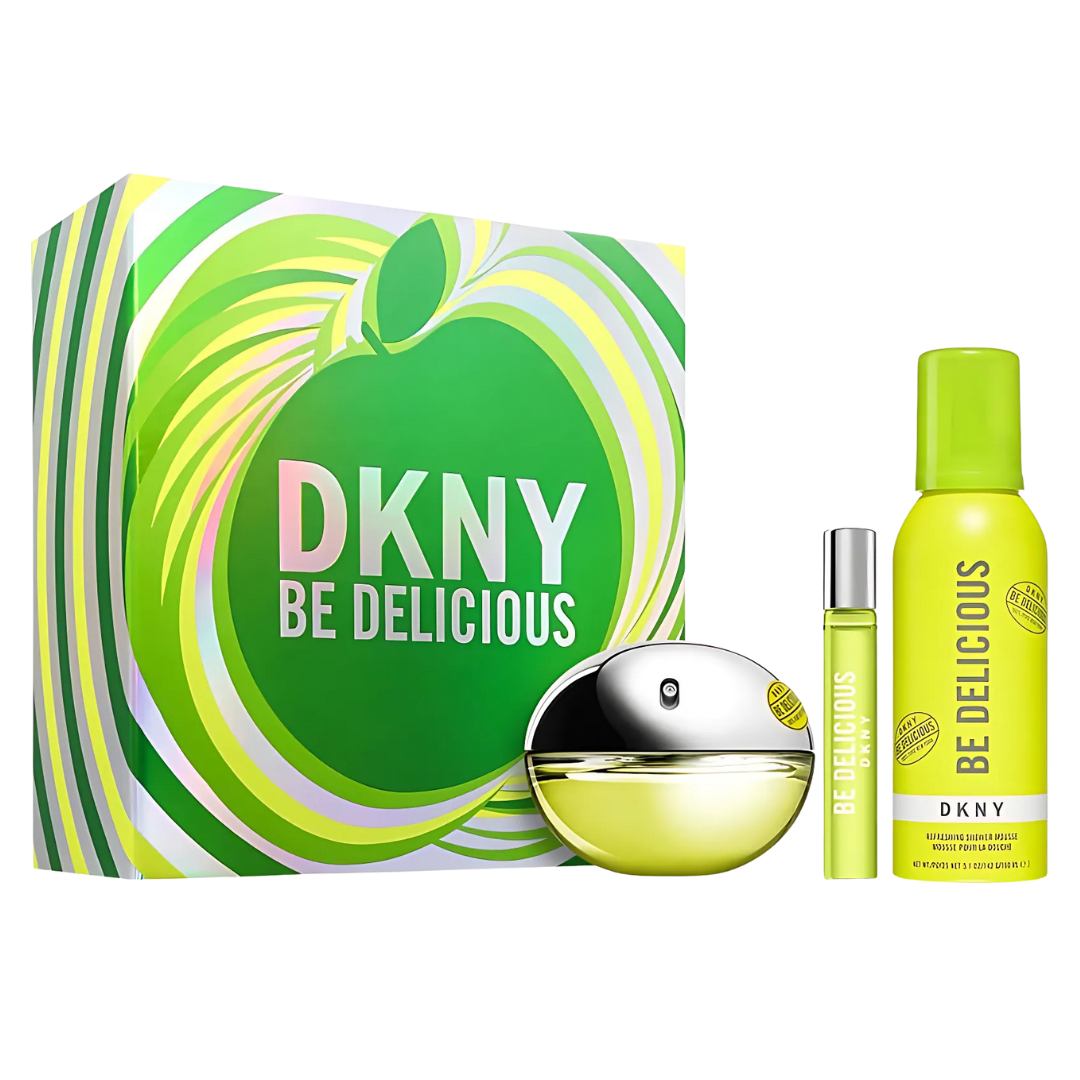 DKNY Be Delicious Estuche Edp 100 ml + 15 ml + S/M 150 ml