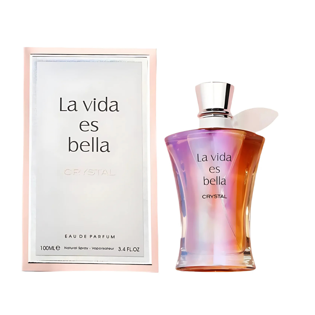 FRAGRANCE WORLD LA VIDA ES BELLA CRYSTAL EDP 100ML
