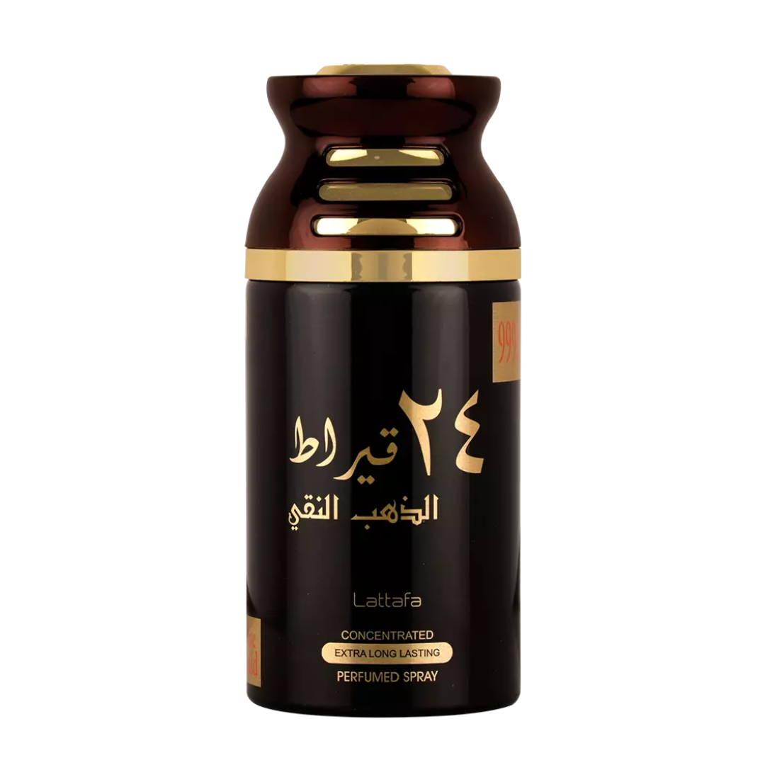 Lattafa 24 Carat Pure Gold Desodorante 250 ml