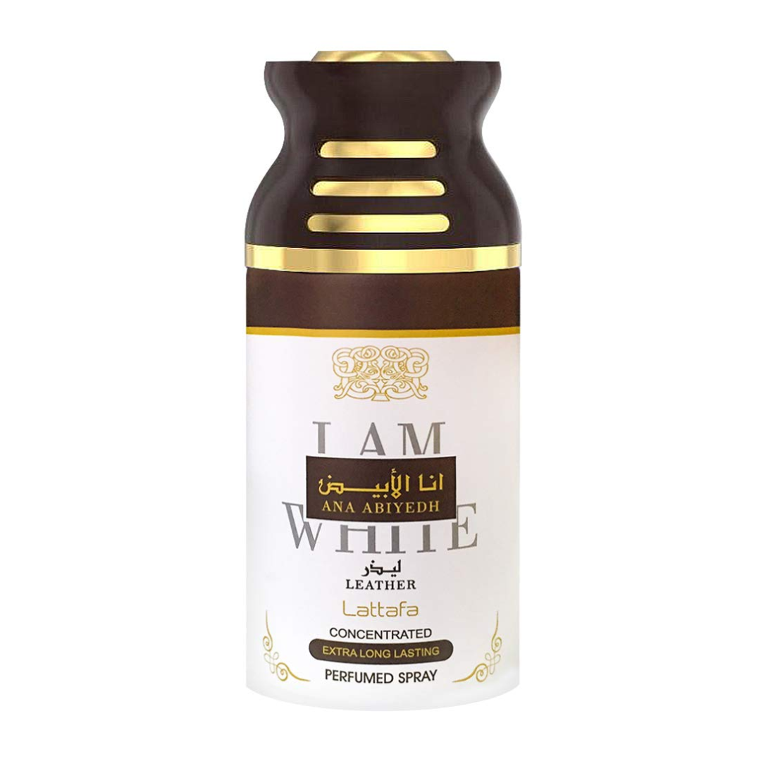 Lattafa Ana Abiyedh Leather Desodorante 250 ml