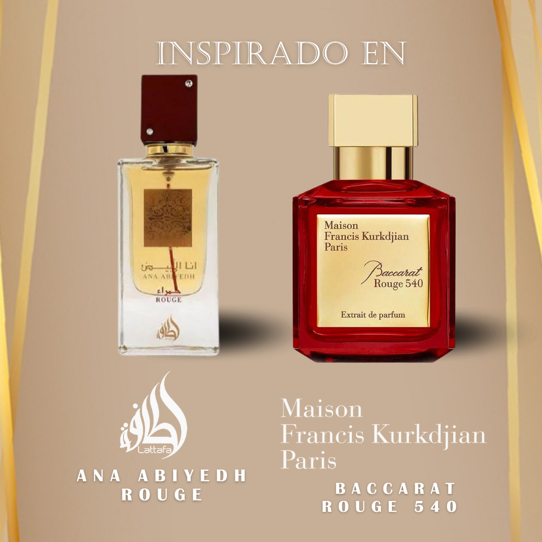 Lattafa Ana Abiyedh Rouge EDP 60 ml