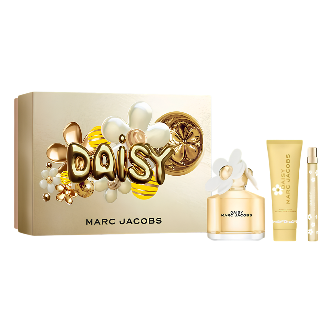 Marc Jacobs Daisy Estuche EDT 100 ml + Loción 75 ml + EDT 10 ml