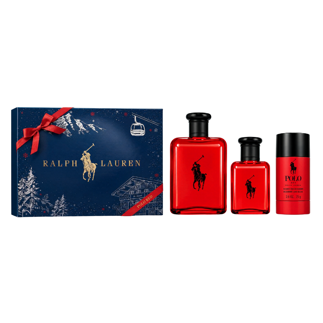 Ralph Lauren Polo Red Estuche EDT 125 ml + EDT 40 ml + Desodorante 70 ml