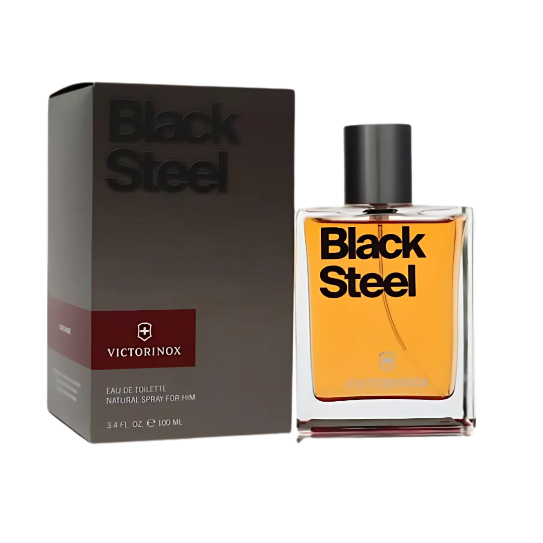 Swiss Army Black Steel Edt 100 ml