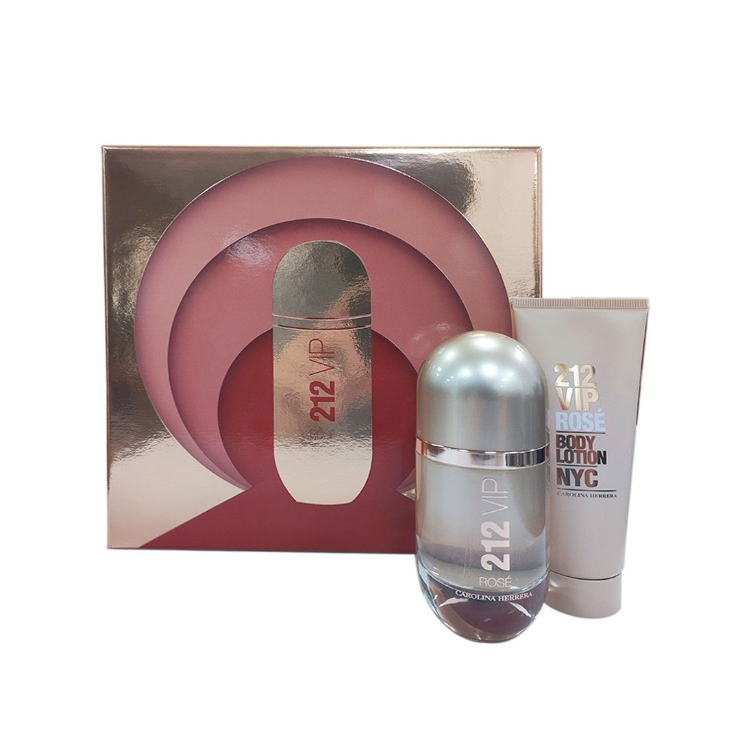 Carolina Herrera 212 Vip Rose Estuche EDP 50 ML+Locion 75 ML