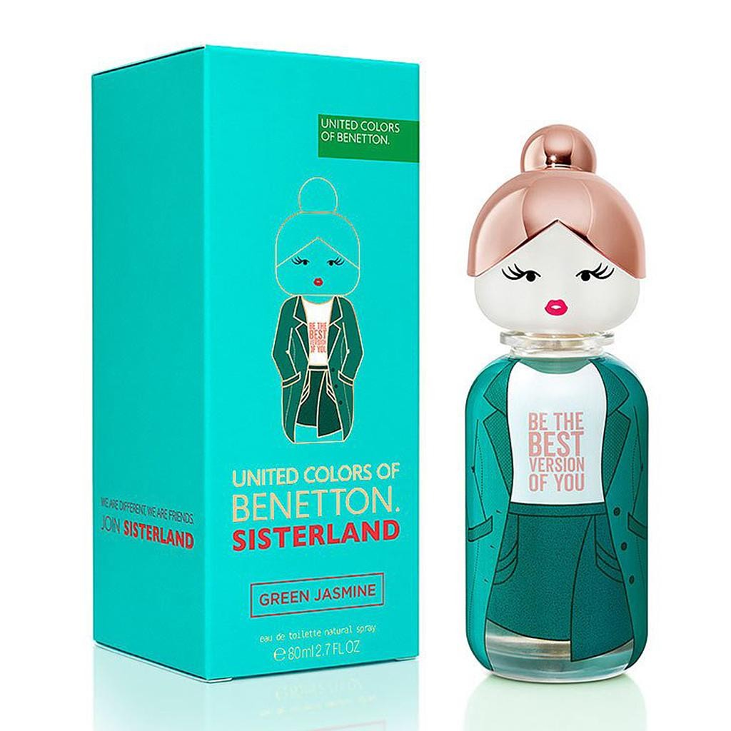 Benetton Sisterland Green Jasmine EDT 80 ml