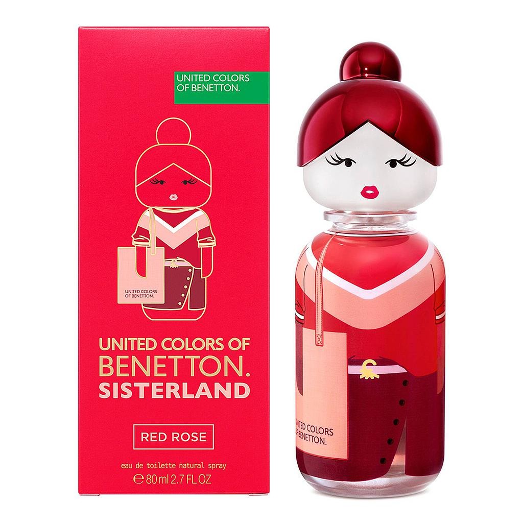 Benetton Sisterland Red Rose EDT 80 ml