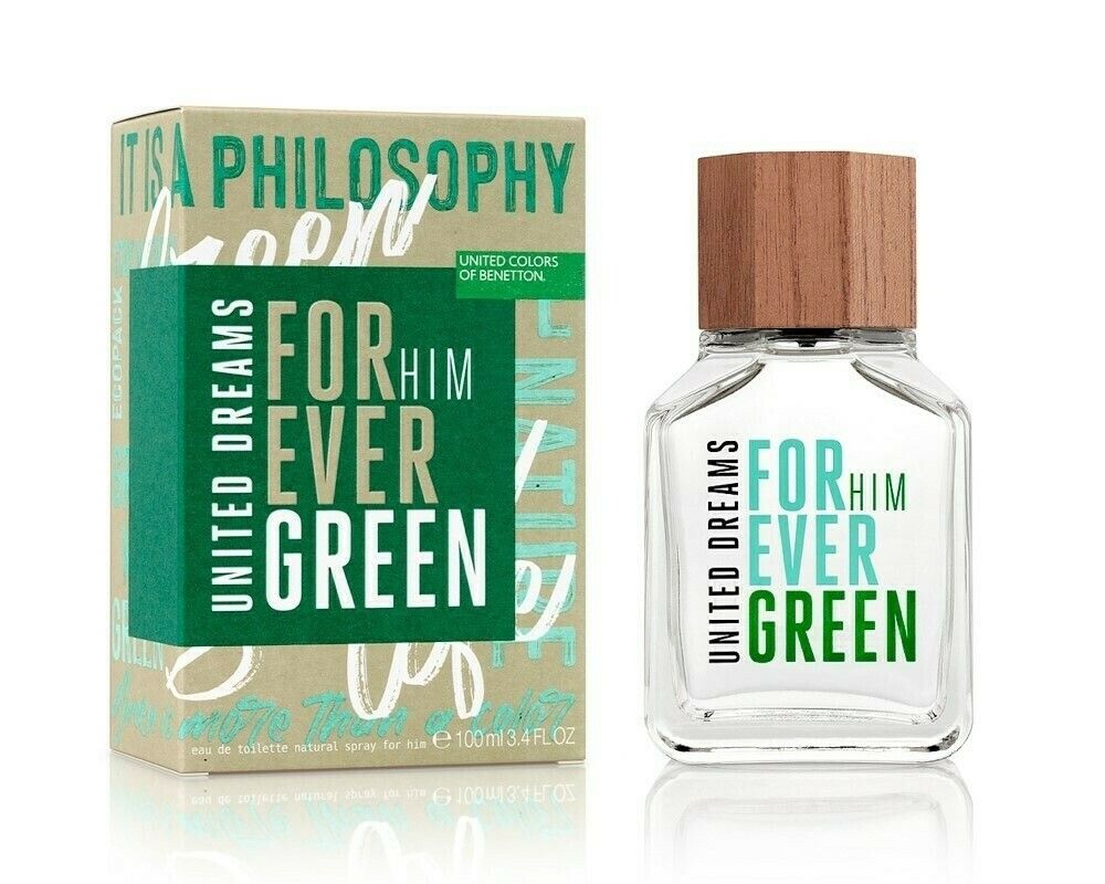 Benetton United Dreams Forever Green For Him EDT 100ML