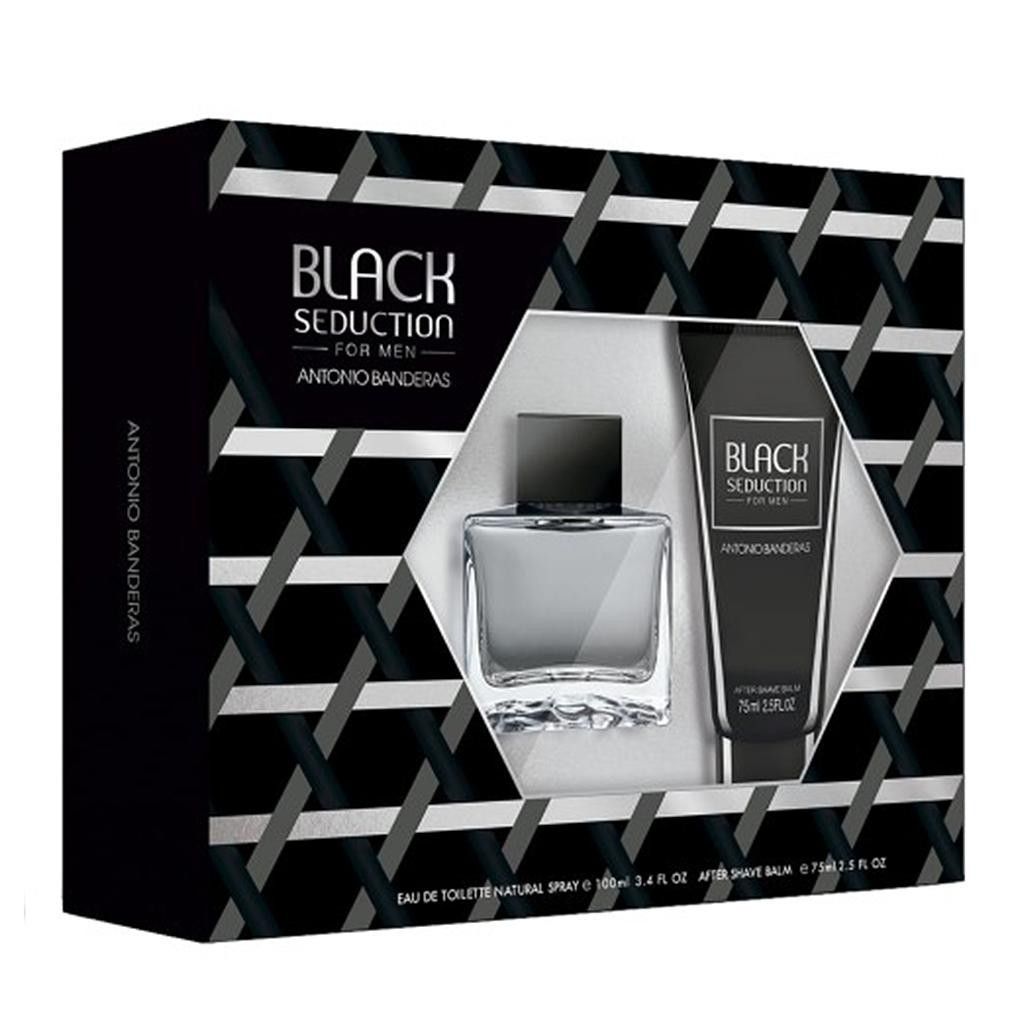Antonio Banderas Black Seduction Estuche EDT 100 ml + af.shave balm 75 ml