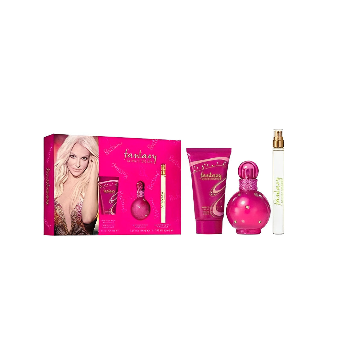 Britney Spears Fantasy Estuche EDP 30 ml + mini 10 ml + crema 50 ml