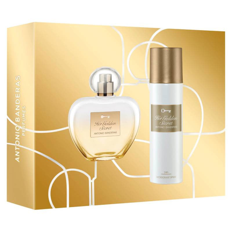 Antonio Banderas Her Golden Secret Estuche EDT 80ML + Desodorante 150ML