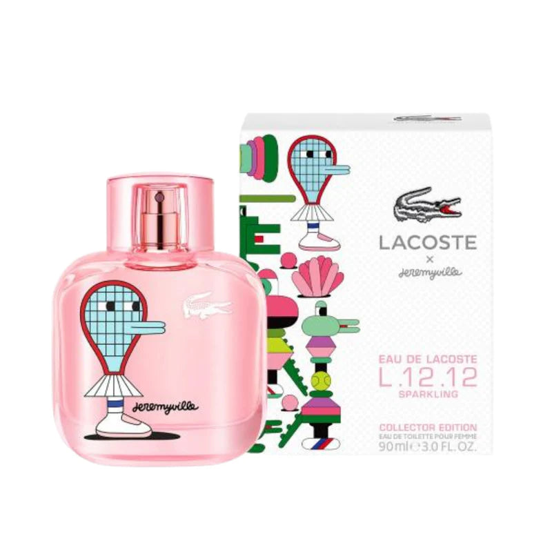 Lacoste Elle Sparkling X Jeremyville EDT 90 ML Collector Edicion