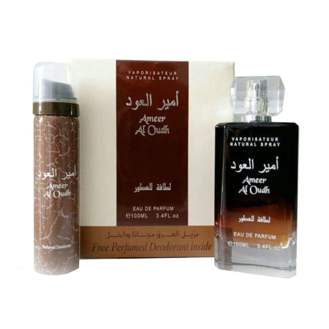Lattafa Ameer Al Oudh EDP 100 ml + Deo 50 ml