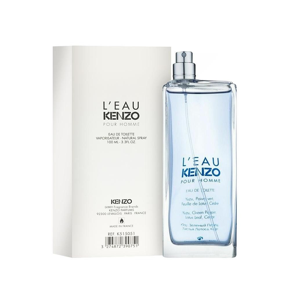 L'Eau Kenzo Pour Homme Tester EDT 100 ml – Silk Perfumes