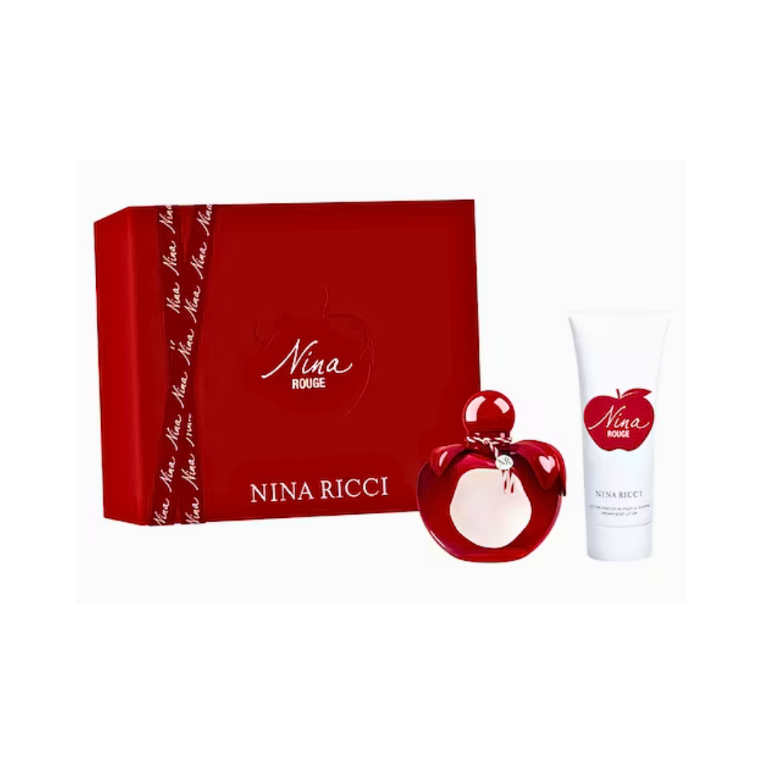 Nina Ricci Nina Rouge Estuche EDT 80 ml + loción 75 ml