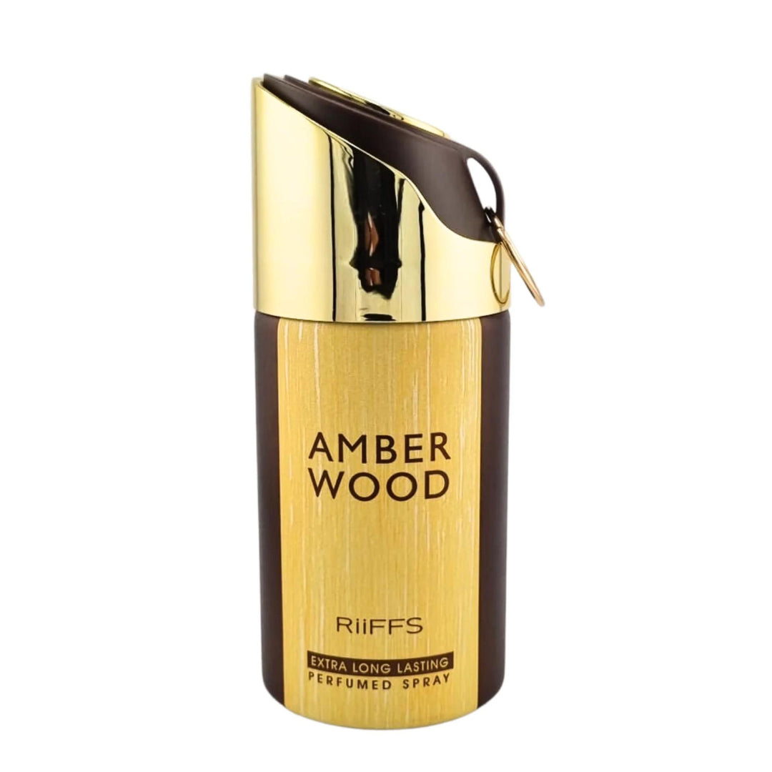 Riiffs Luxury Amber Wood Perfumed Body Spray 250 ml